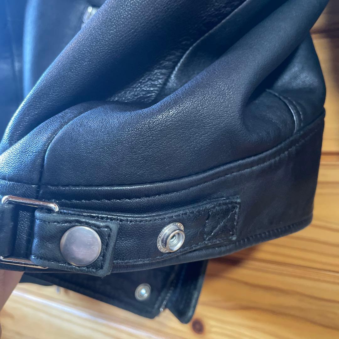 ディーゼル　ライダース　羊革　L