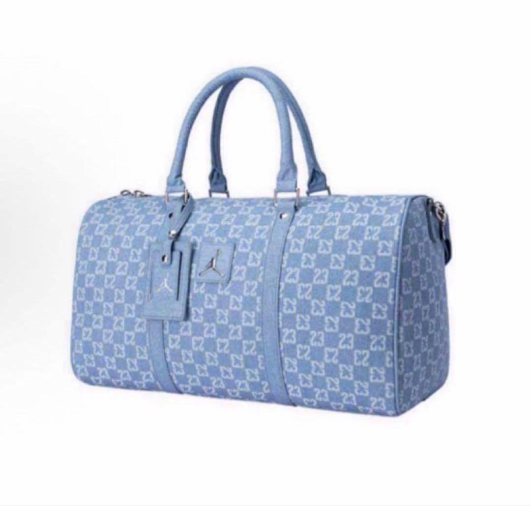 新品ジョーダン ライトブルー ダッフルバッグ
