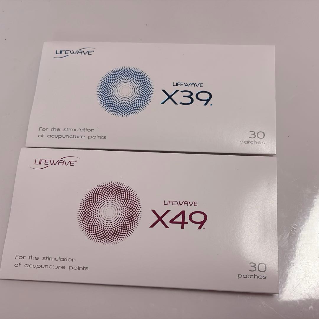 ライフウェーブ X39 X49 1箱ずつ