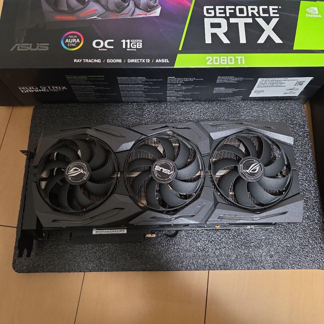 グラフィックボード・グラボ・ビデオカード ASUS GeForce RTX 2080 Ti 11GB