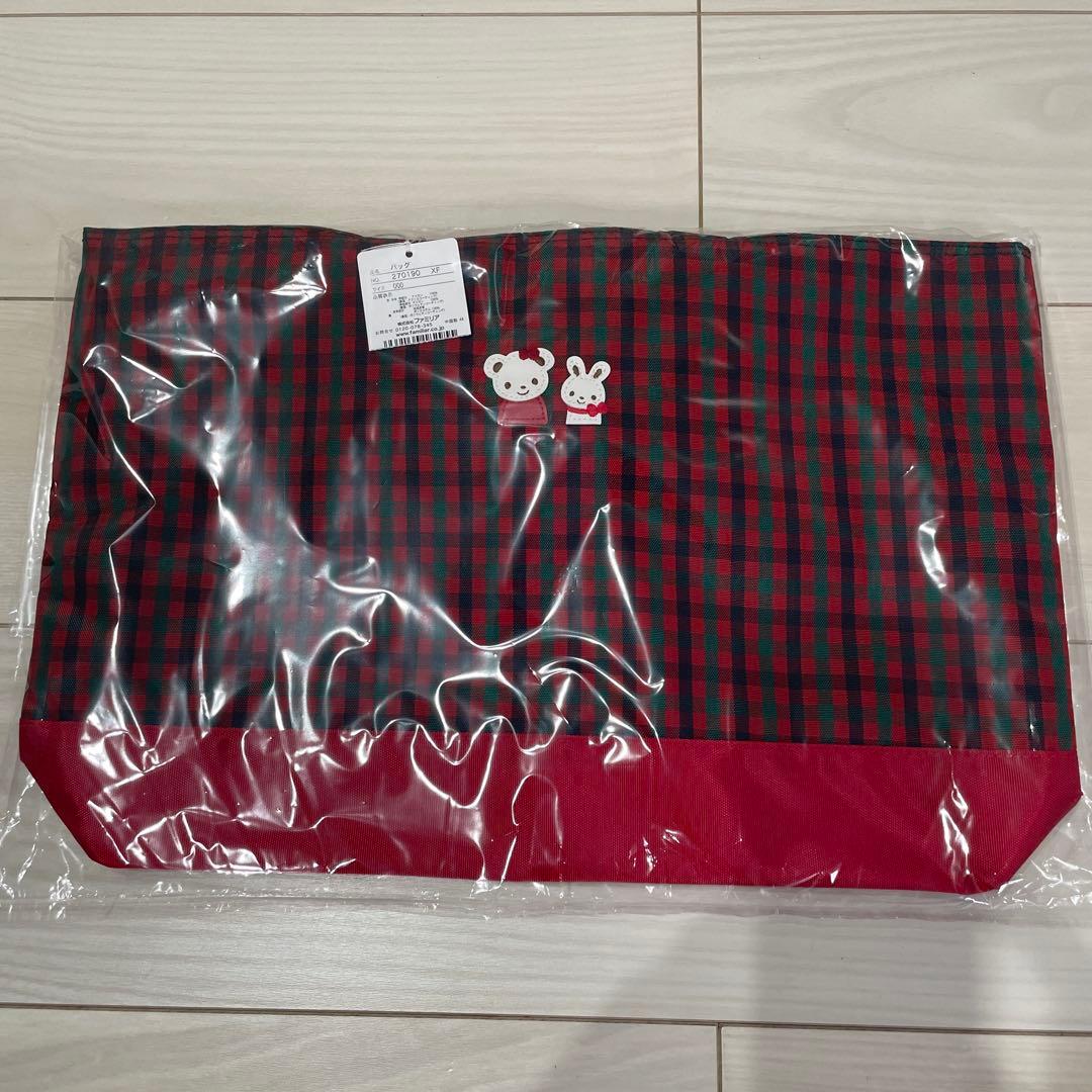 【新品】familiarファミリア トートバッグ レッスンバック 幼稚園　入園式