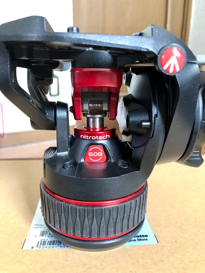 ビデオ雲台Manfrotto MVH608AH/nitrotechナイトロテック