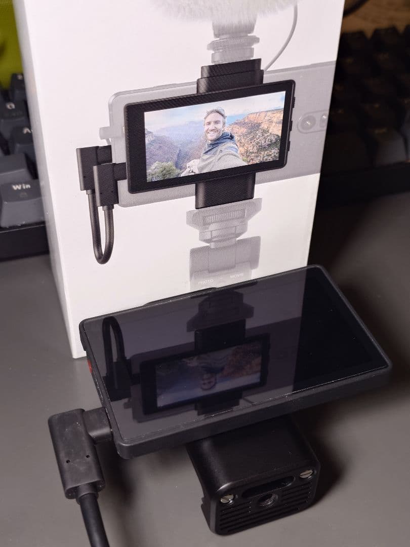 SONY ソニー vlog モニター　xqz-iv01