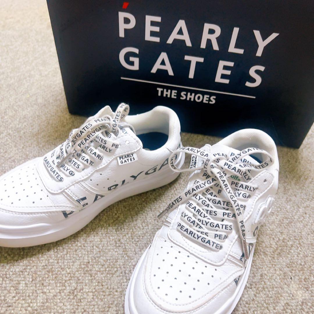 パーリーゲイツ美品ゴルフシューズ