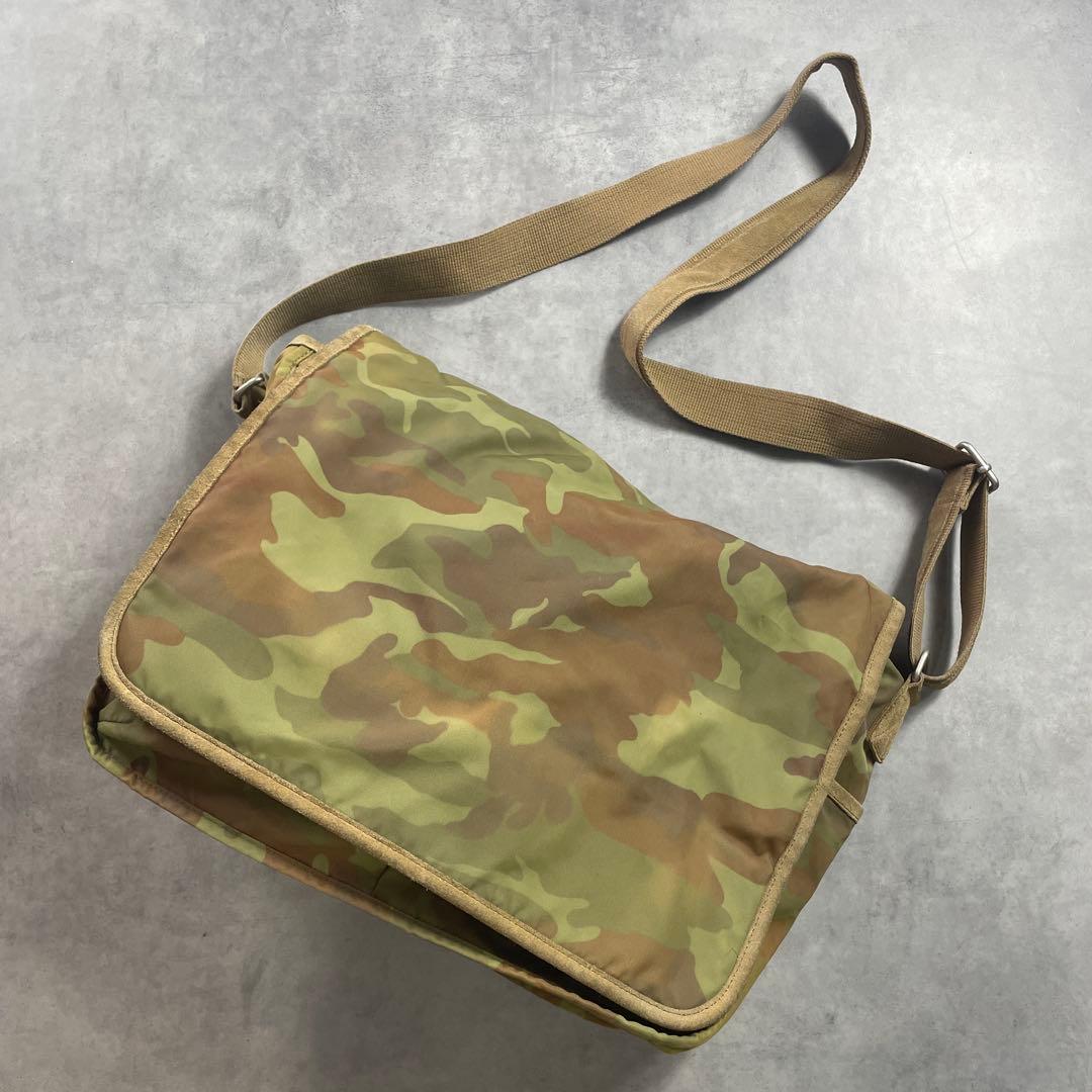 00s OLD GAP messenger bag grunge y2k 迷彩