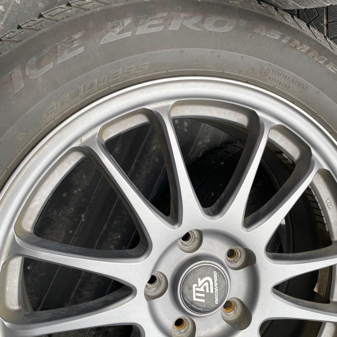 225/60r18 スタッドレス ホイール 18インチ 4本セットの1本No.2