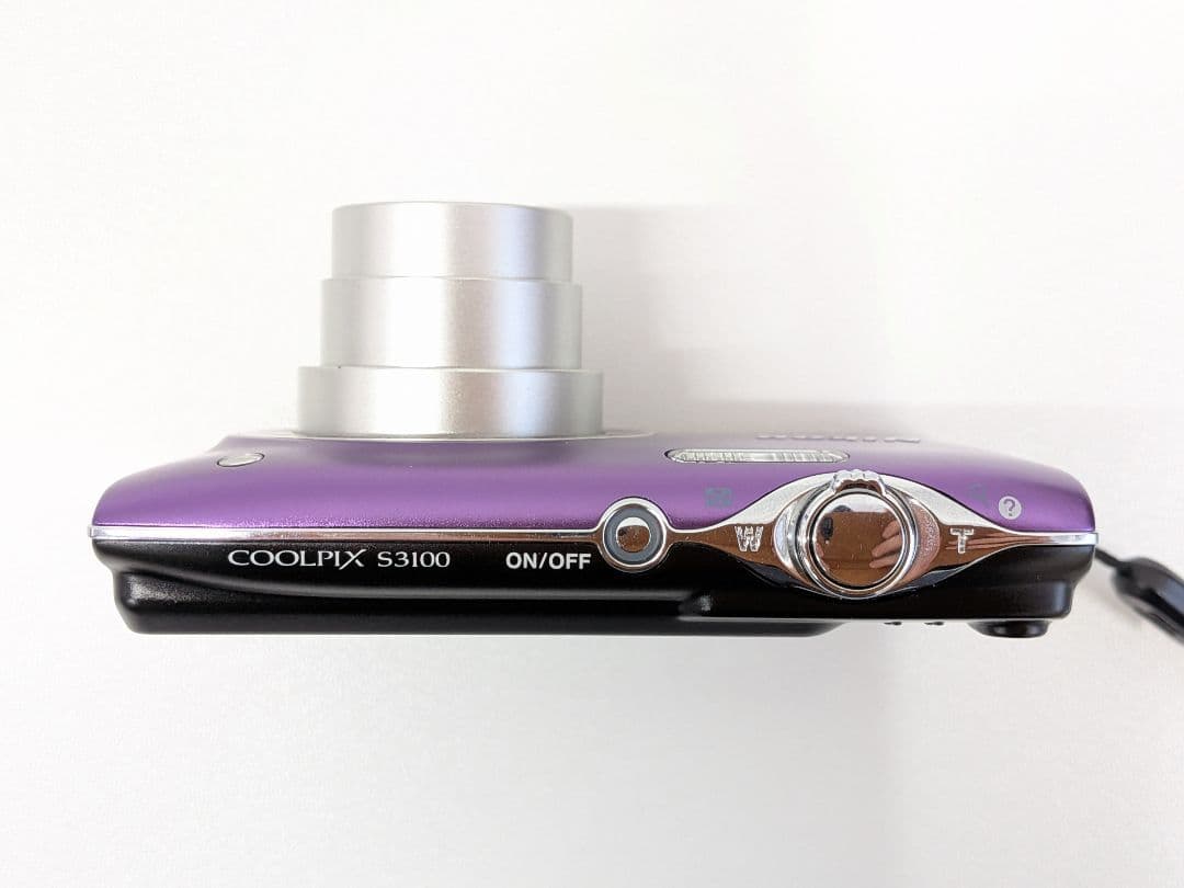 【動作OK】Nikon ニコン COOLPIX S3100 パープル