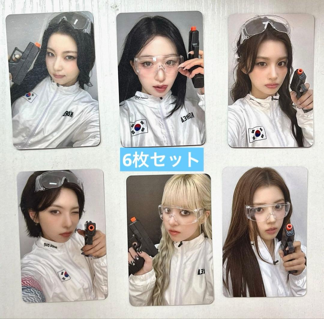 NMIXX 1st makestar 限定 代表 トレカ 6枚セット