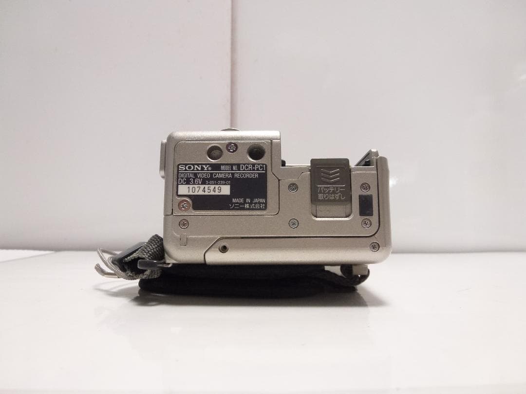 動作品　Mini DV　ソニーデジタルビデオカメラ　SONY DCR-PC1