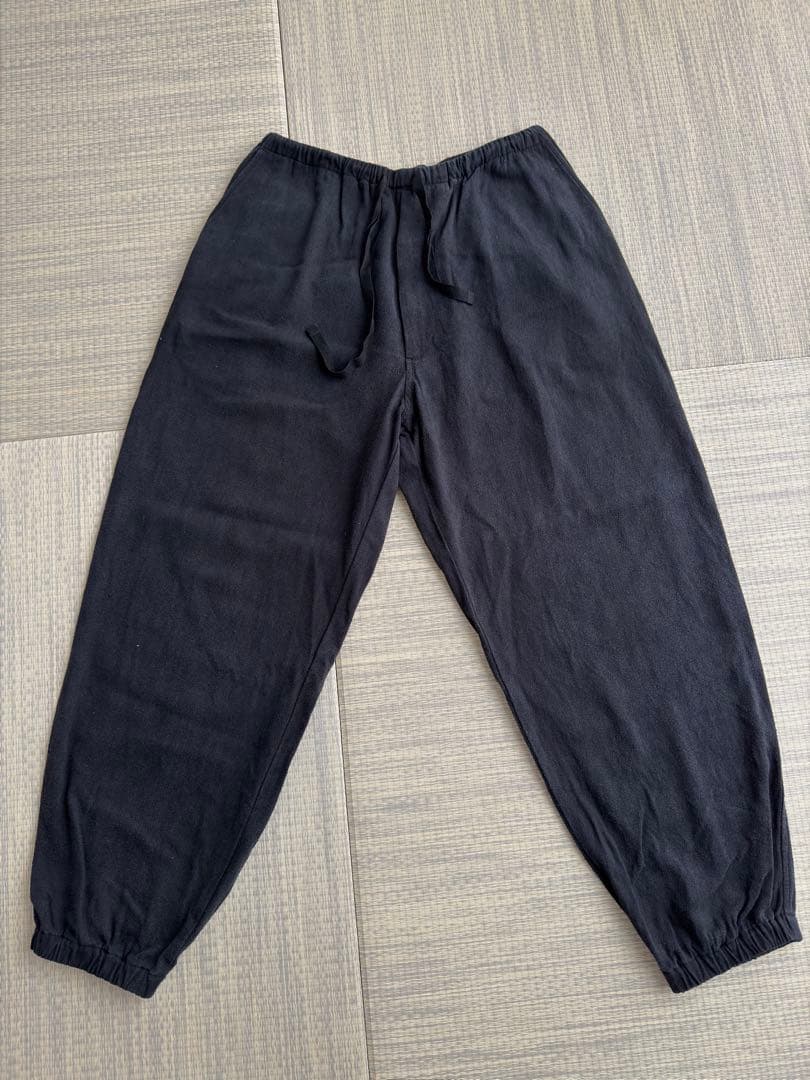 comoli シルクネップドローストリングパンツ 3