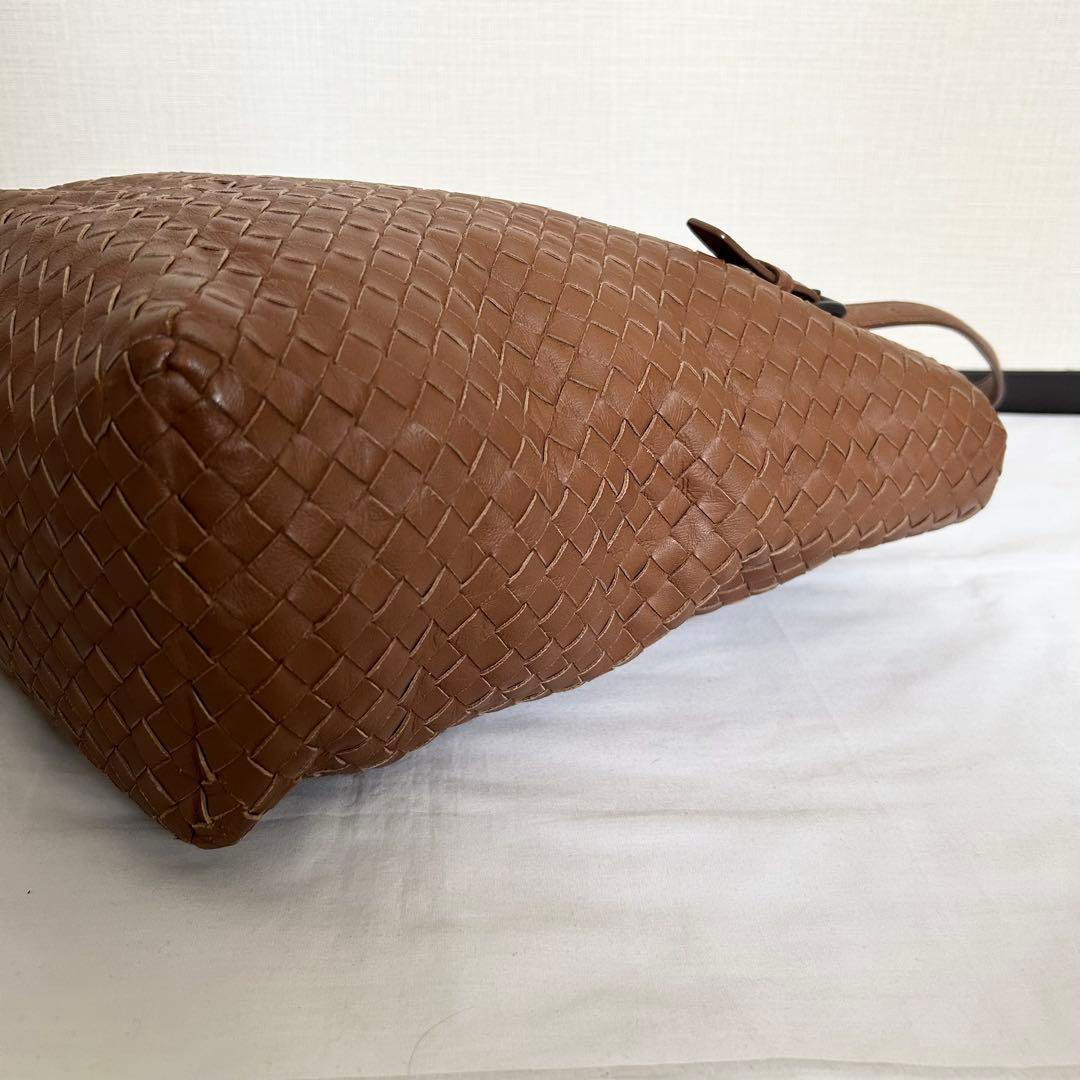 ■高級感■BOTTEGA VENETA イントレチャート　トートバッグ　ブラウン