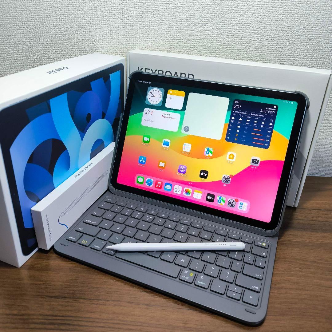 iPad Air 第4世代 64GB Keyboard タッチペン