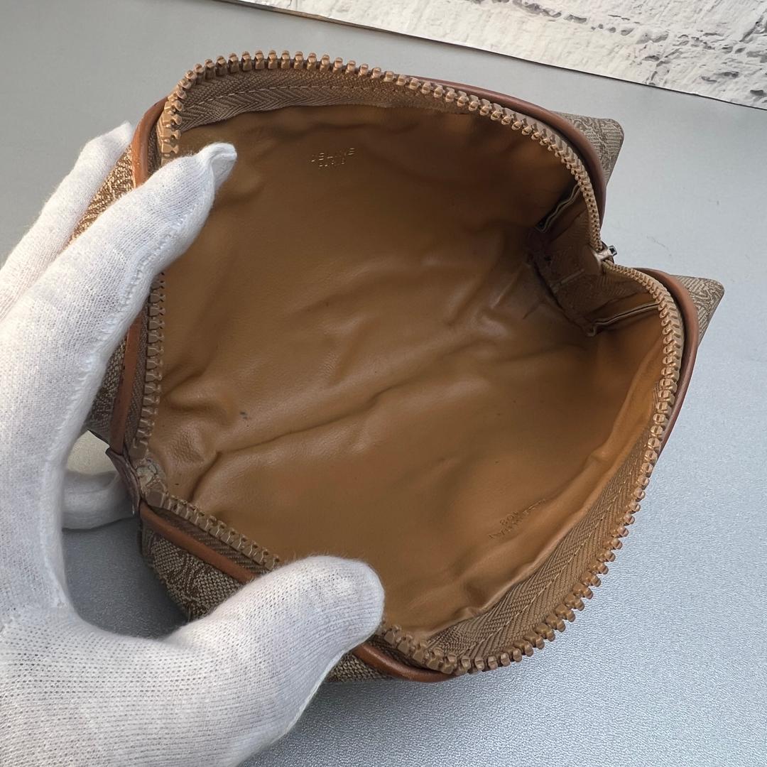 CELINE セリーヌ マカダム柄 ポーチ A-10916