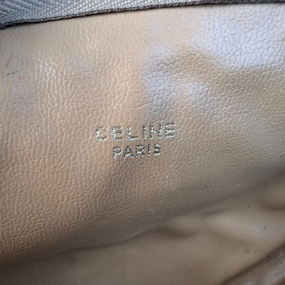CELINE セリーヌ マカダム柄 ポーチ A-10916