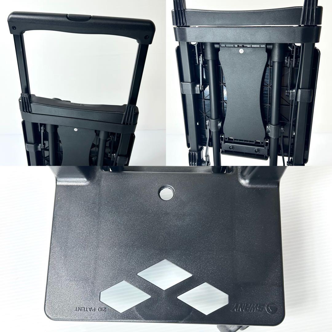 未使用級☆SWANY スワニー D-639 L21 プレーネ 座面付 ブラック