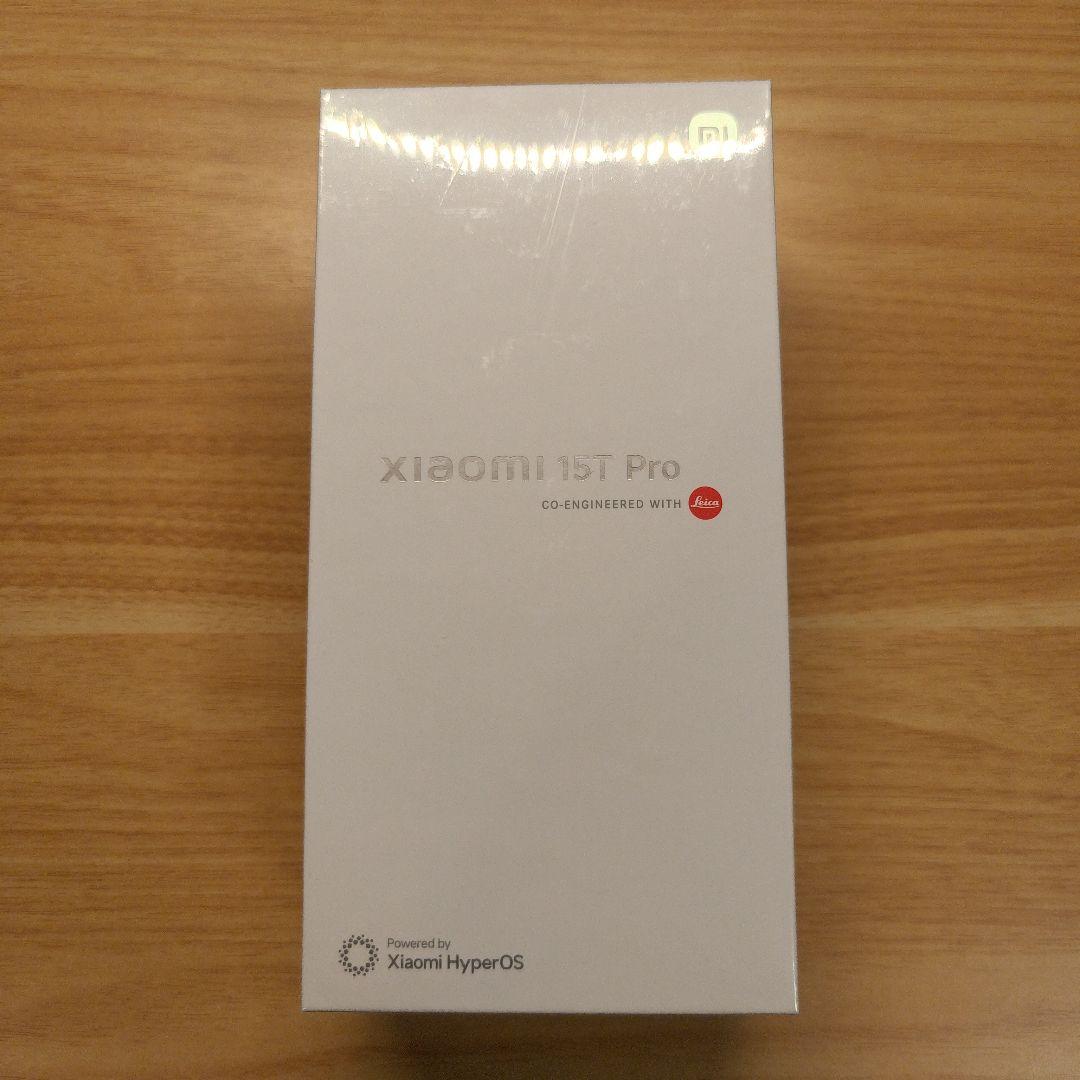 【新品未開封品】xiaomi 15T Pro 256GB グレー