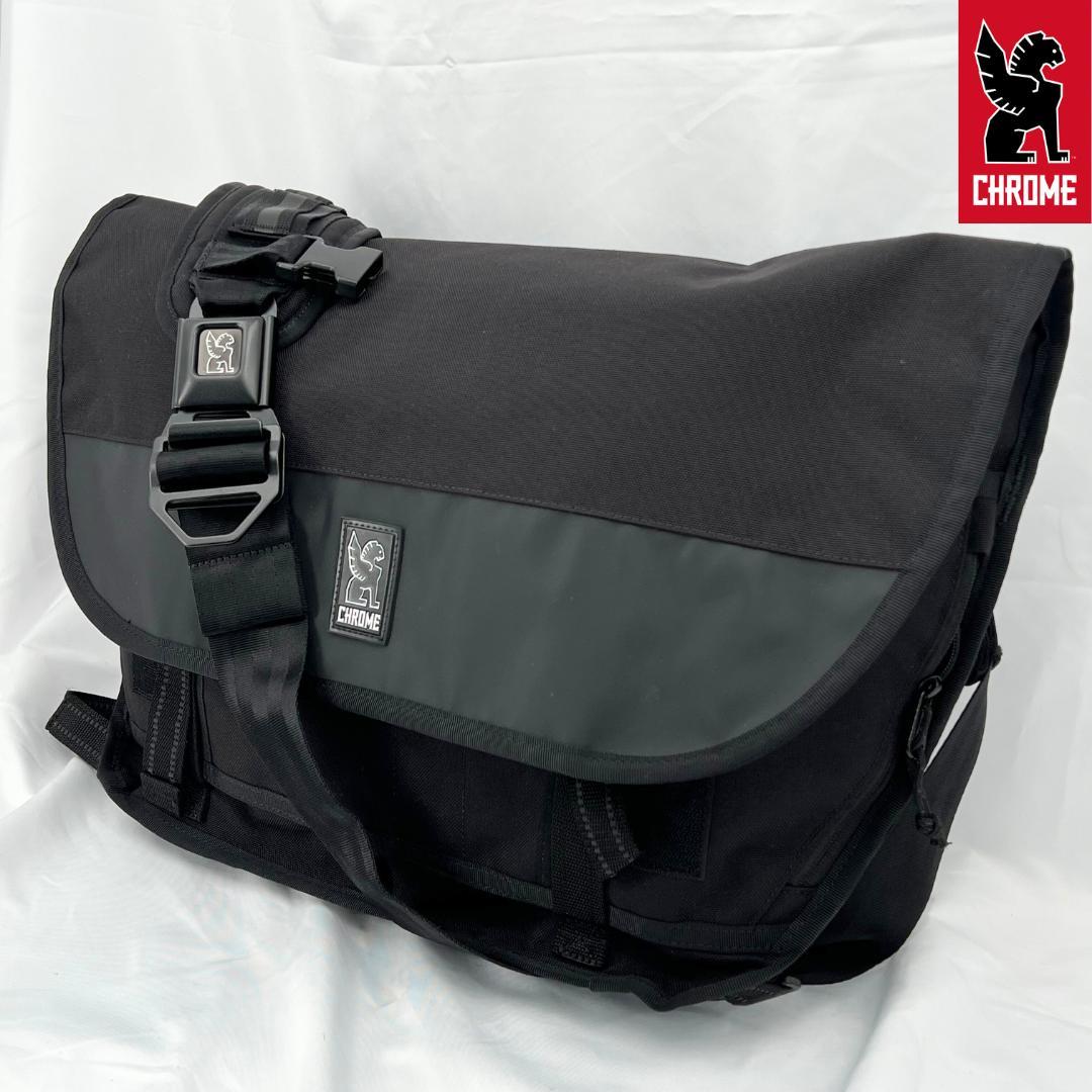 ✨極美品✨シートベルトバックル クローム メッセンジャーバッグ CTZ 防水