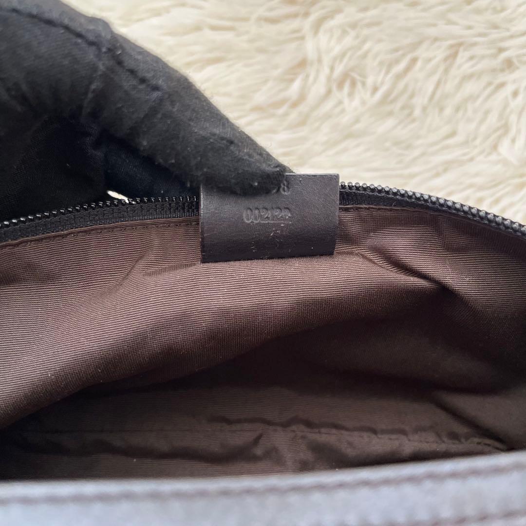 GUCCI GGキャンバス アクセサリーポーチ ミニバッグ