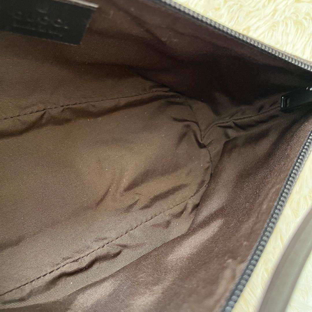 GUCCI GGキャンバス アクセサリーポーチ ミニバッグ