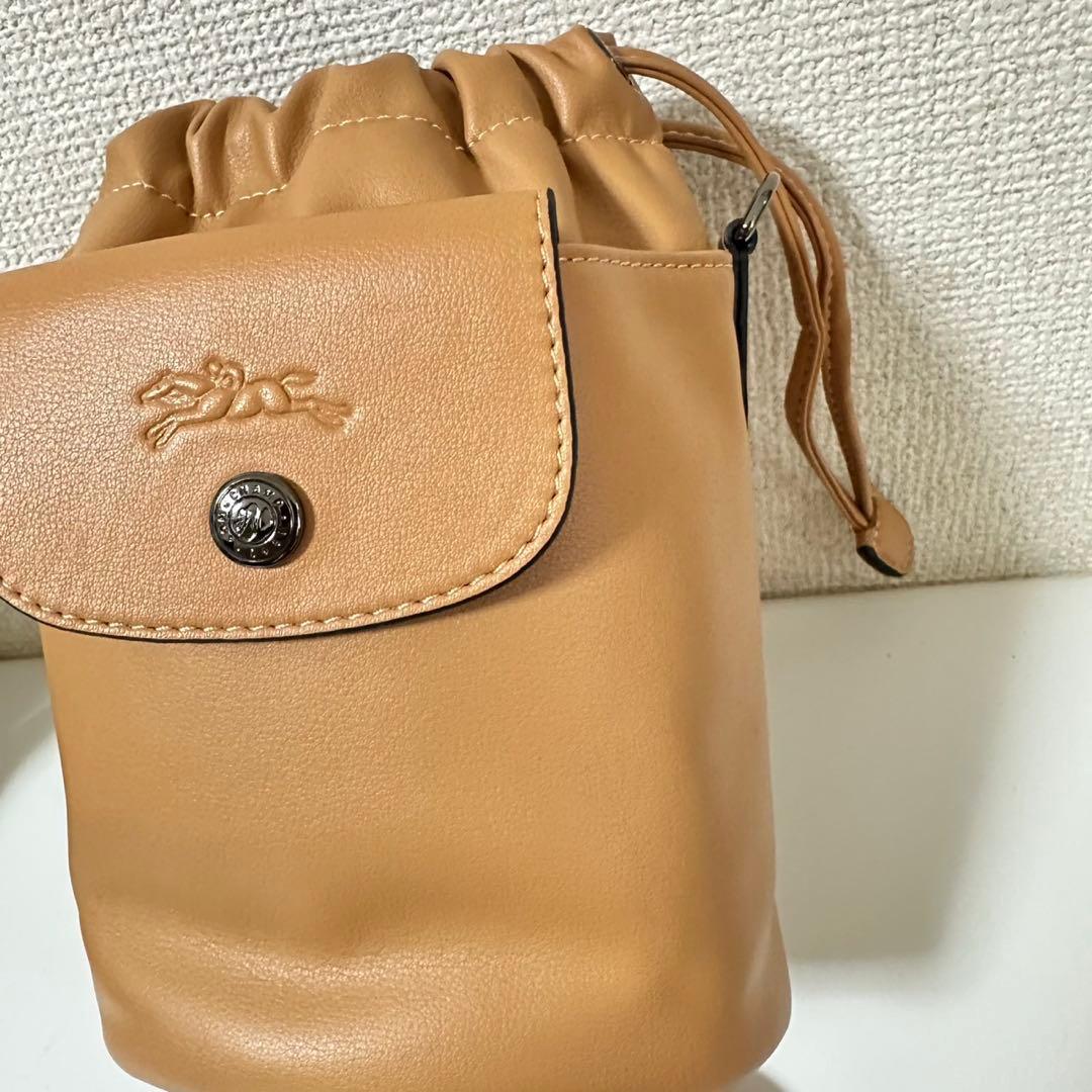 【新品】ロンシャン ル プリアージュ エクストラ XS バケットバッグベージュ