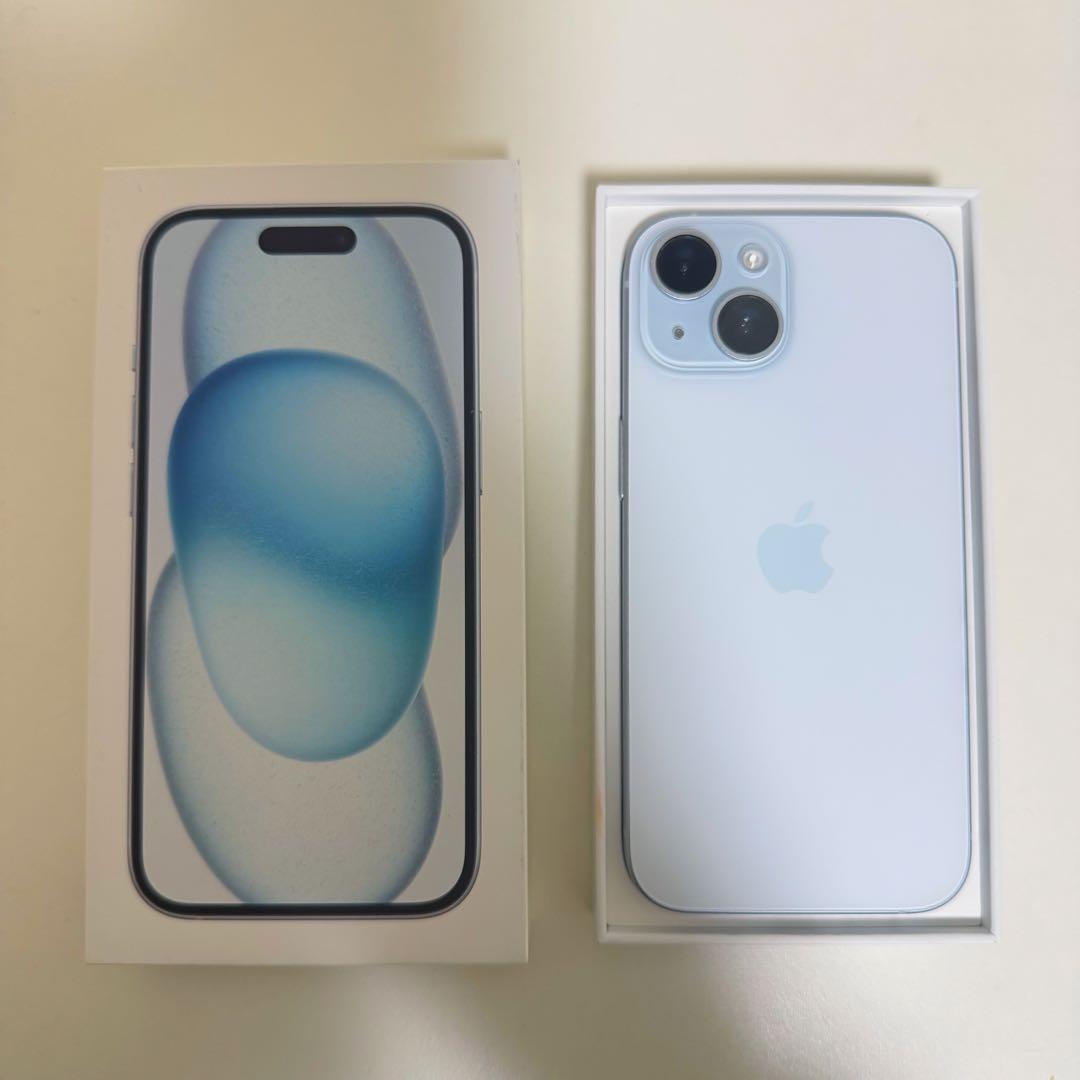 Apple iPhone15 本体 ブルー 256GB SiMフリー