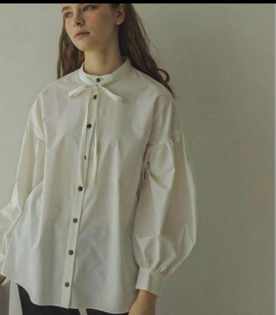 unminou アンミヌ リボンブラウス