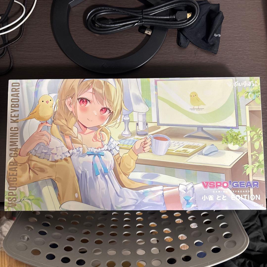 VSPO！GEAR ゲーミングキーボード　小雀とと EDITION