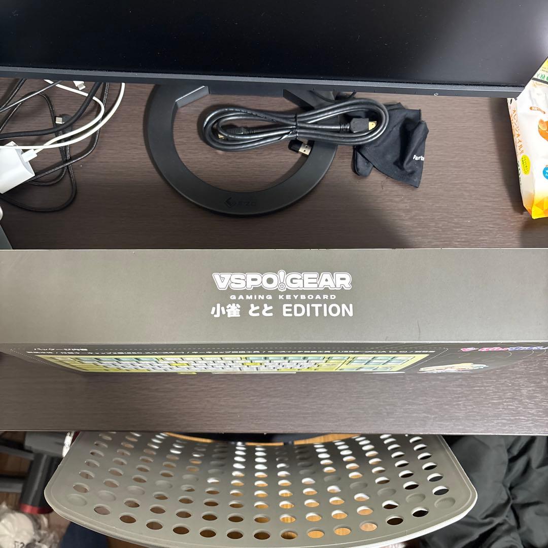 VSPO！GEAR ゲーミングキーボード　小雀とと EDITION