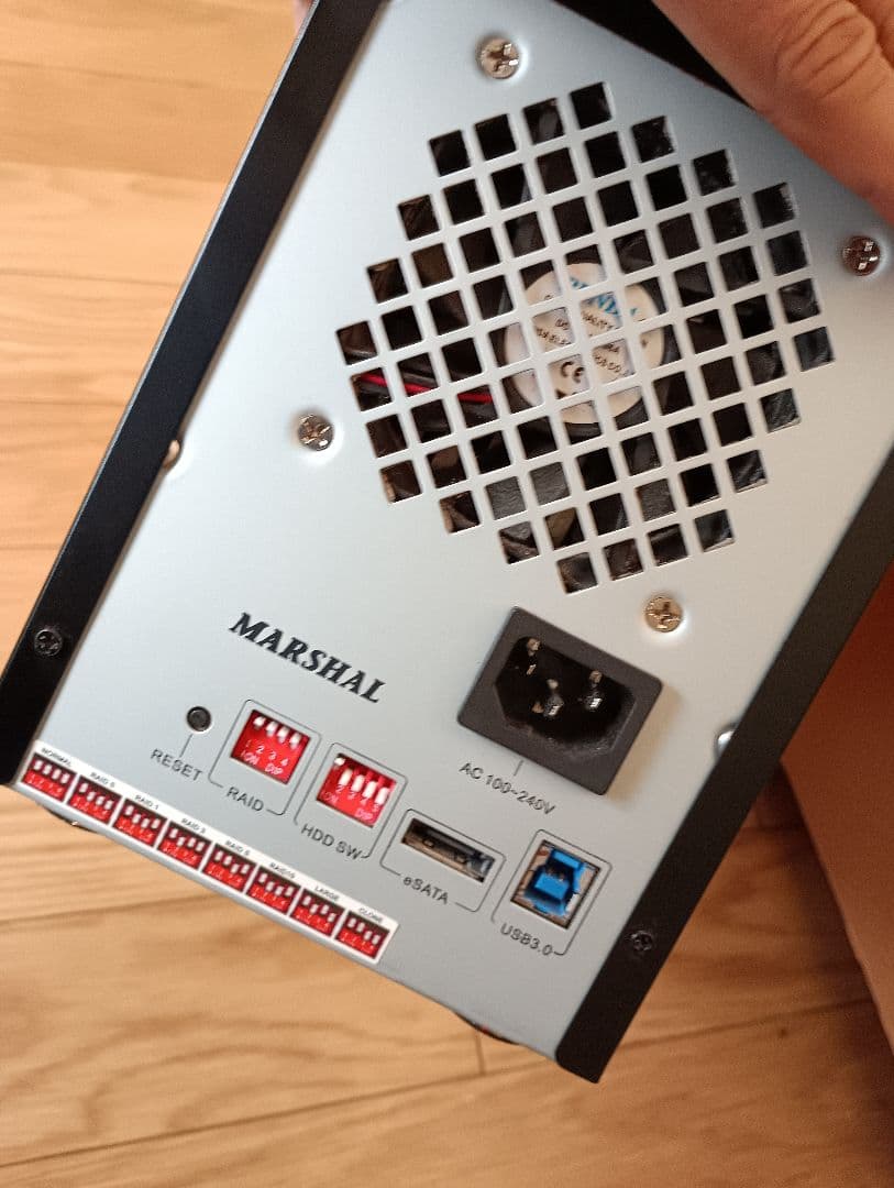 MARSHAL SATA3.5インチ　HDD5 台外付けケース