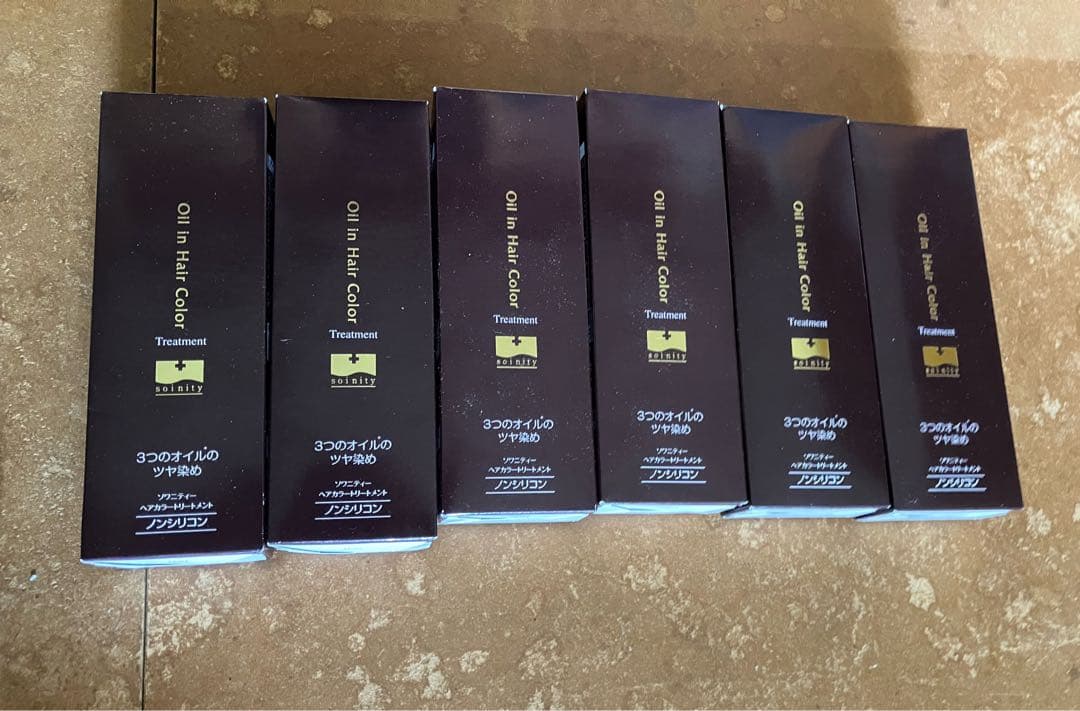 ラテール Oil in Hair Color Treatment 6本セット