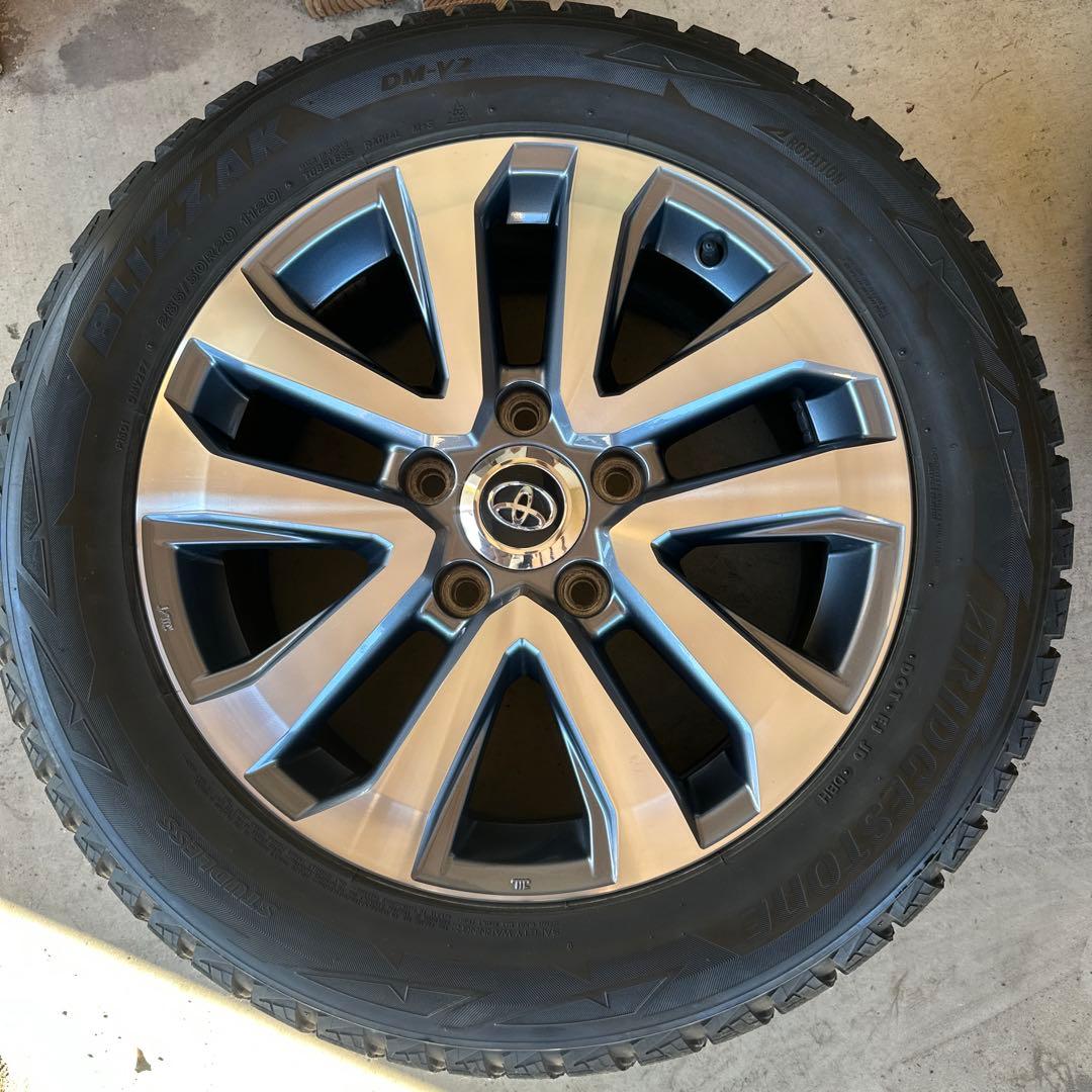 ランクル200 ZX純正ホイールセット