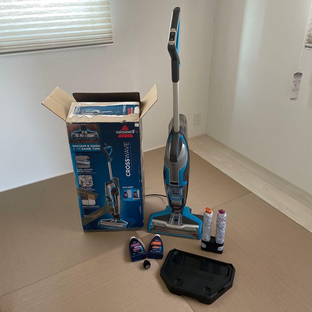 希少！Bissell スチームクリーナー　アメリカ家電　CROSS WAVE