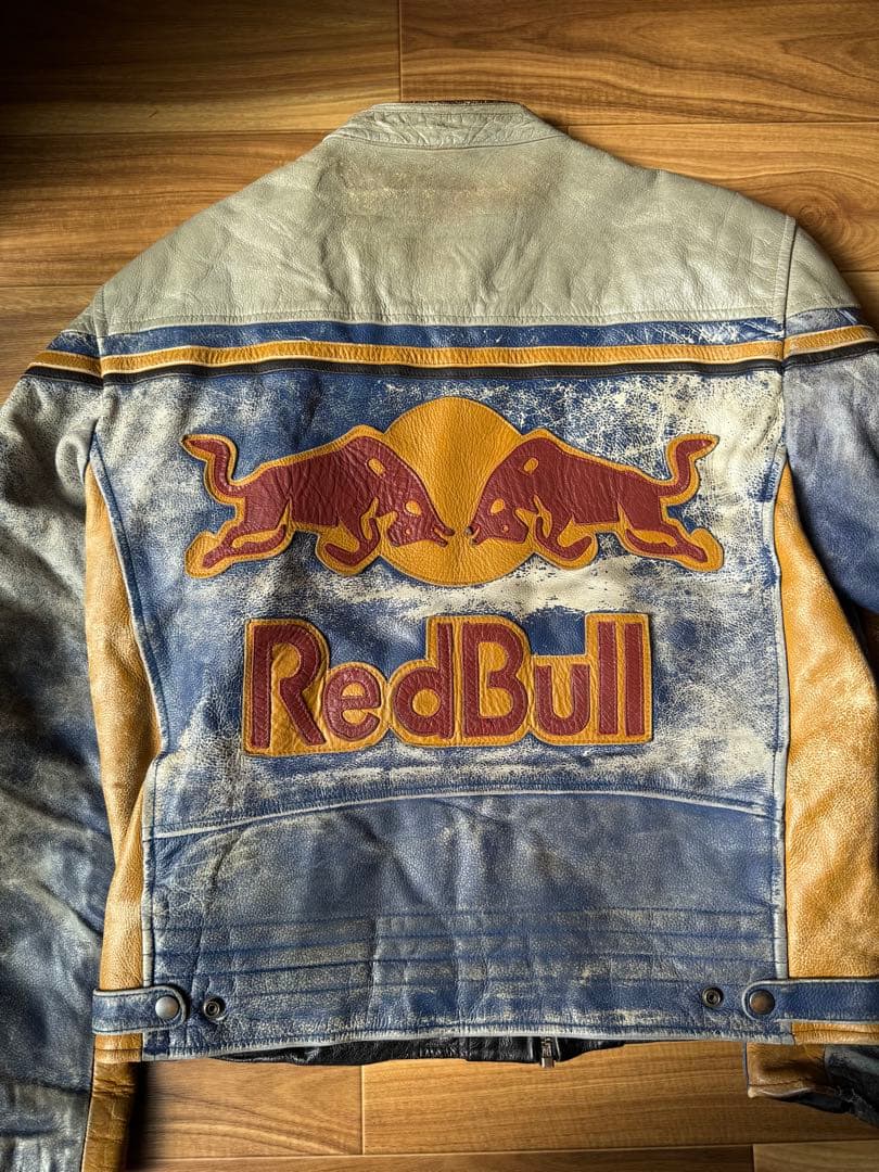 レーシングジャケットRed Bull 革ジャン