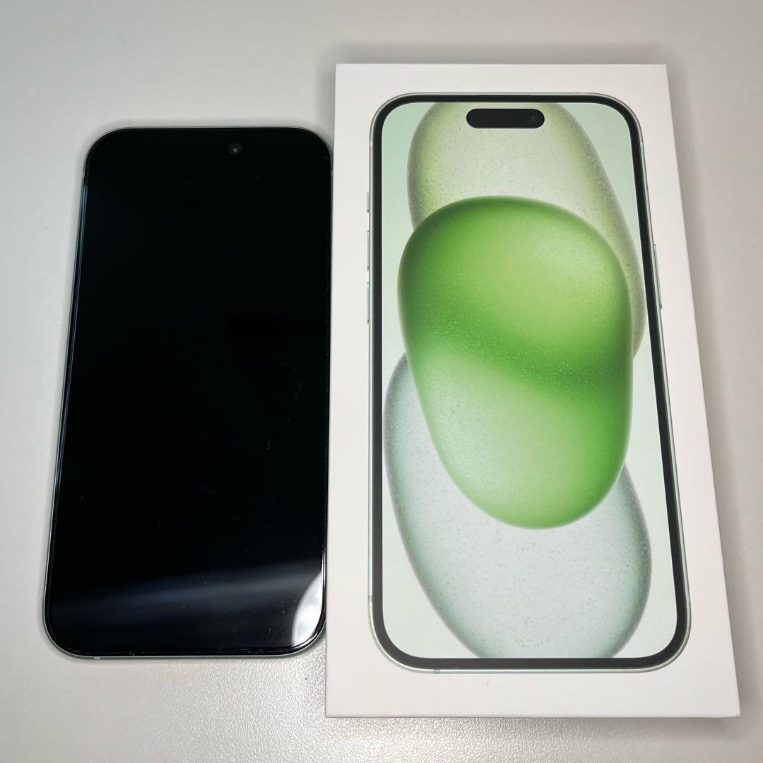 Apple iPhone 15 本体 グリーン　128GB