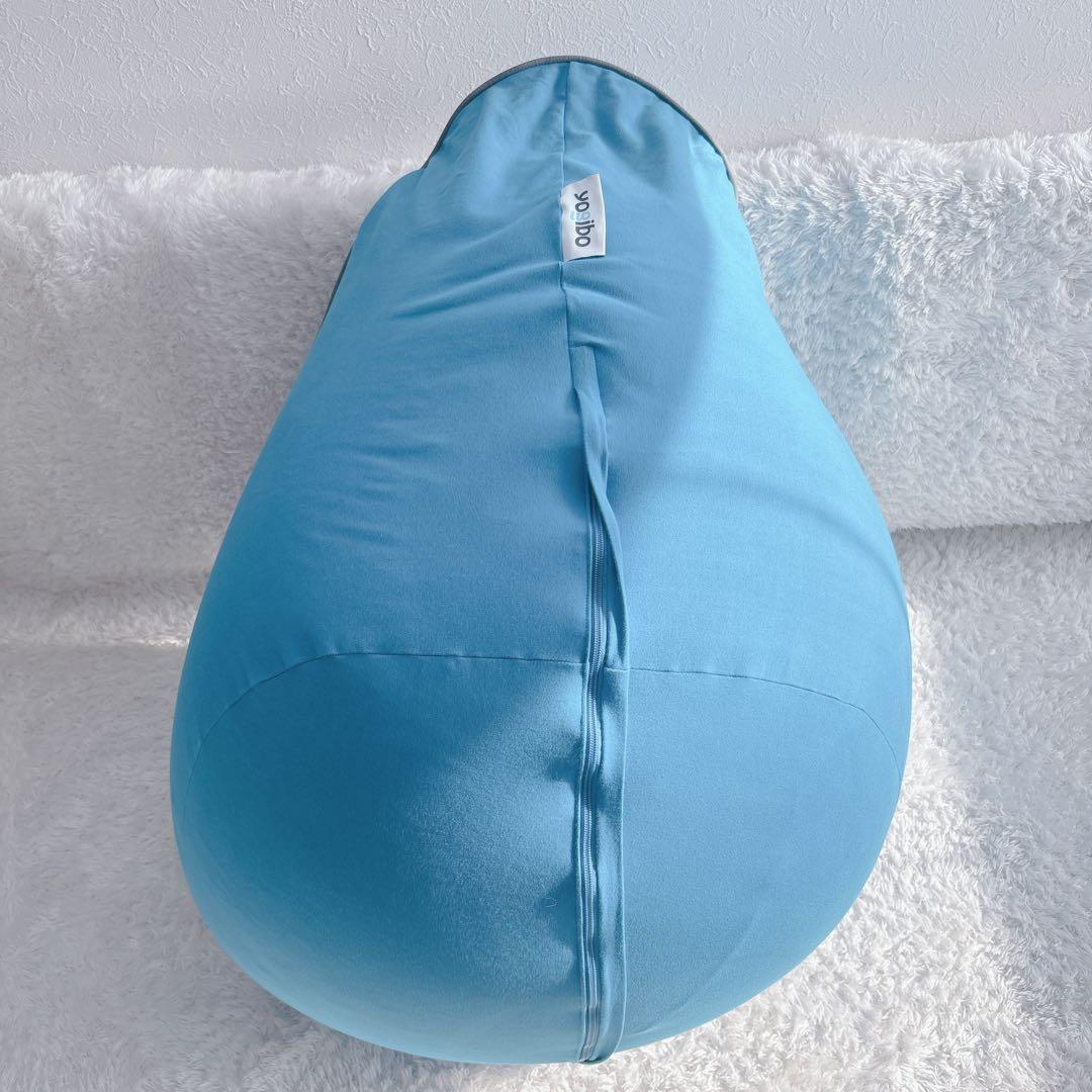 yogibo ヨギボー ラウンジャー アクアブルー 1人用 雫型
