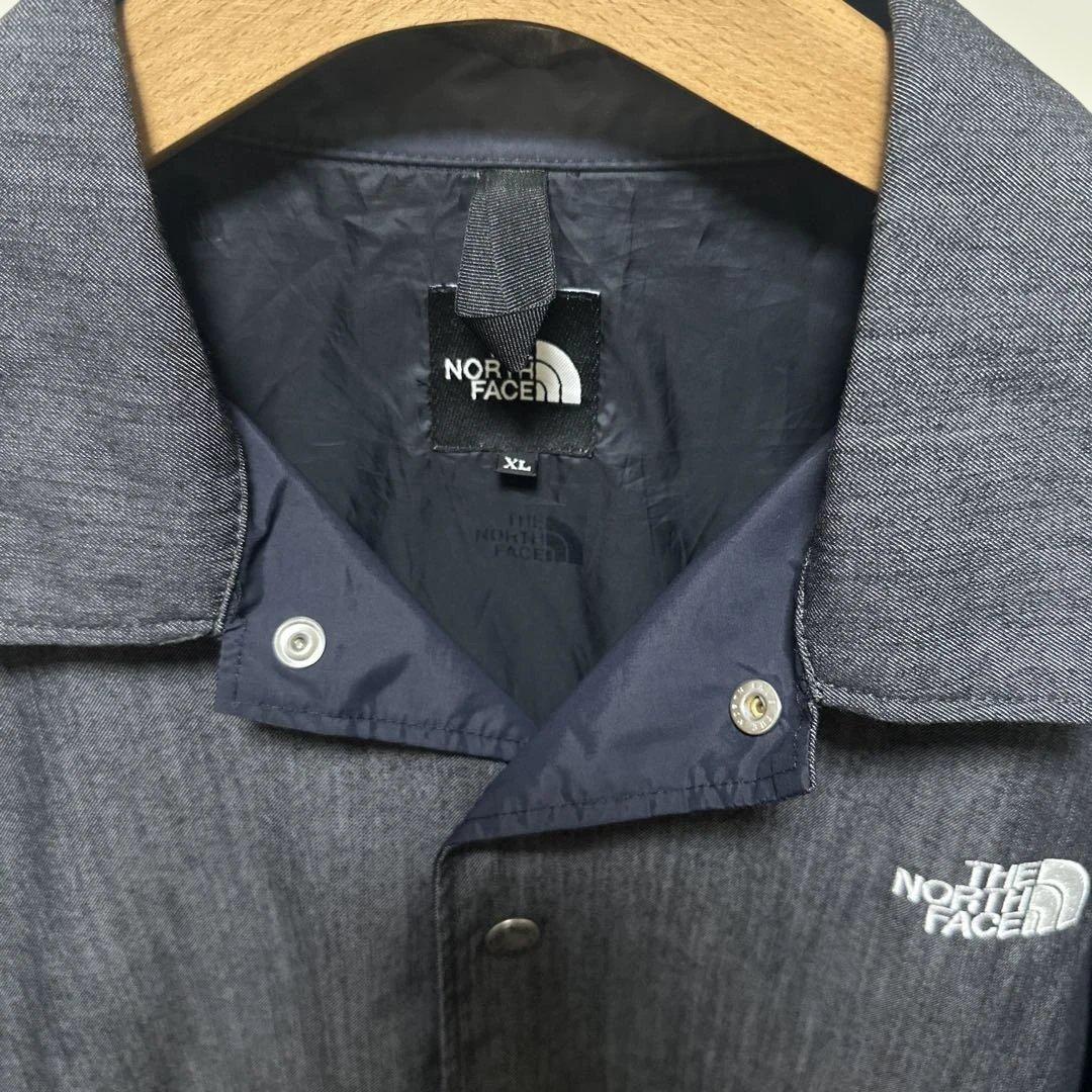 ノースフェイス　ブラックデニム　コーチジャケット GTX NORTH FACE