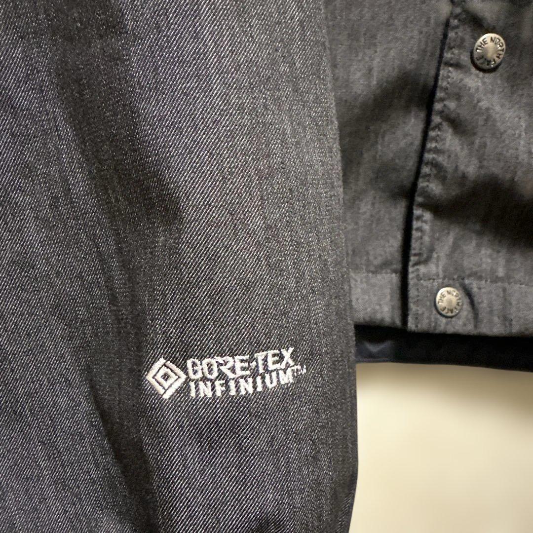 ノースフェイス　ブラックデニム　コーチジャケット GTX NORTH FACE