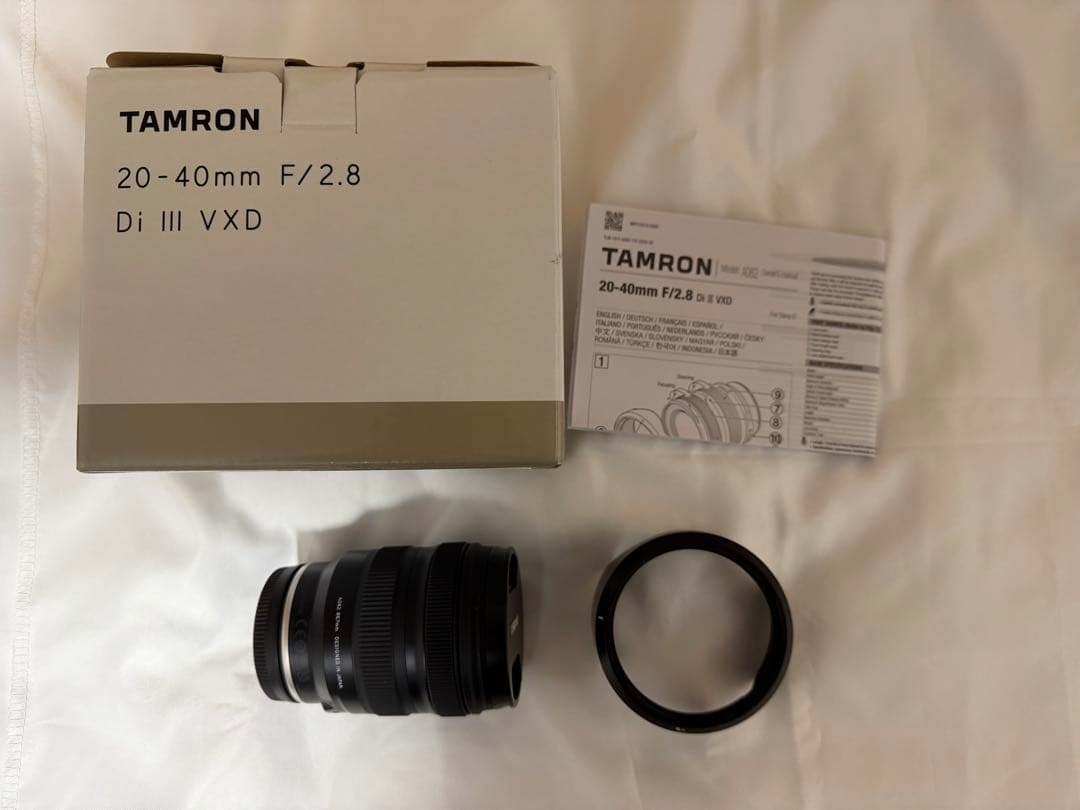 TAMRON 20-40mm F2.8 Di III VXD A062ソニーE