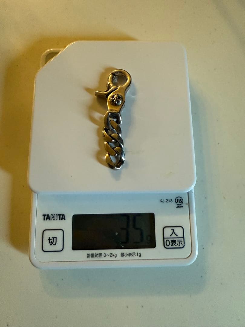 キークリップ　キーリング　シルバー925 フレア