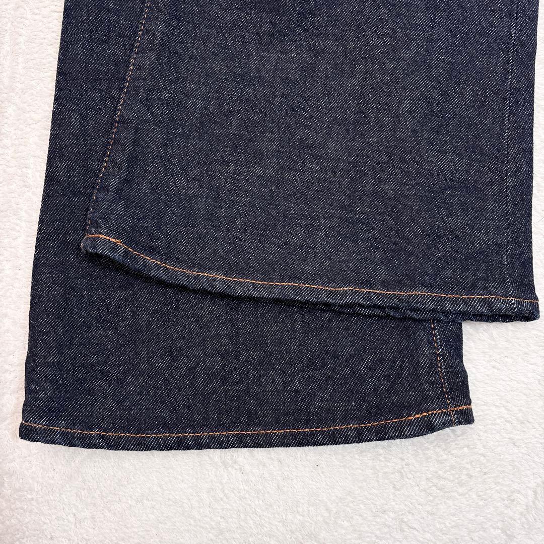 極美品 moussy MVS フレア 24サイズ 濃紺 ブーツカットデニム