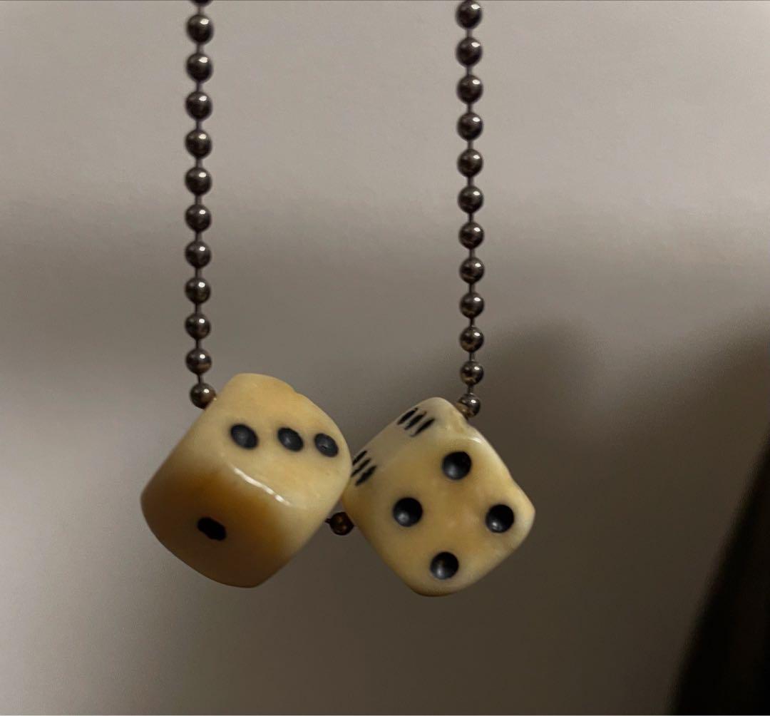 Special vintage アンティーク ダイスネックレス　マルジェラ