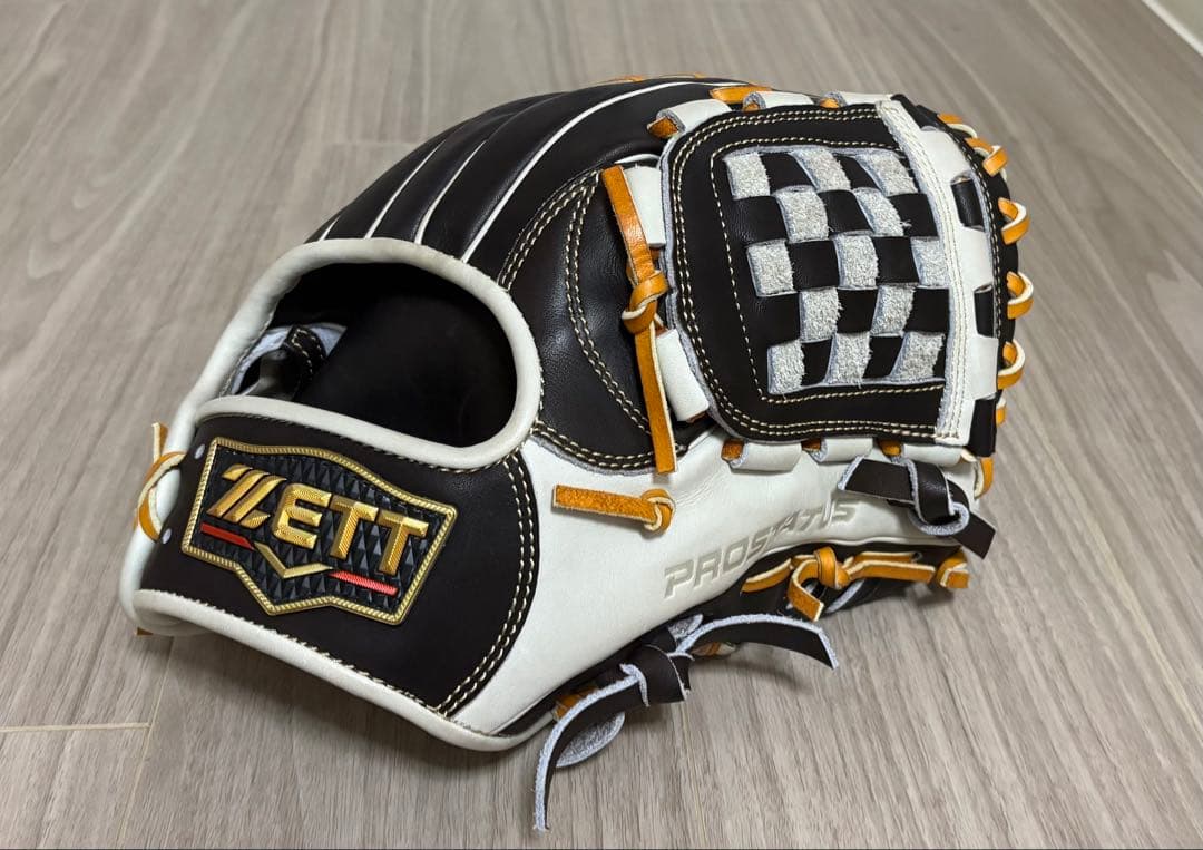 限定 軟式用グラブ プロステイタス 二塁・遊撃手用 宗山塁選手モデル E1型