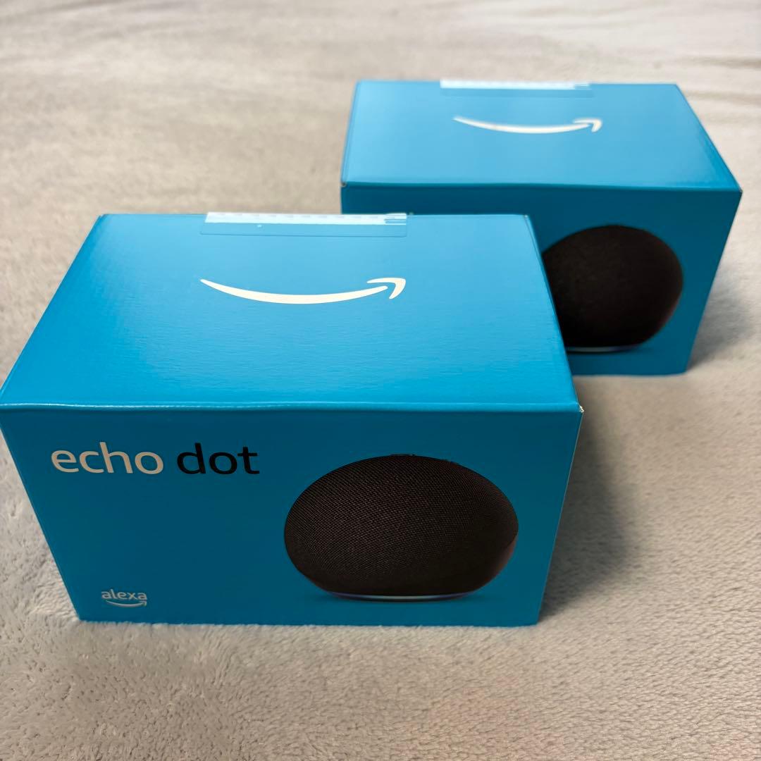 新品 Echo Dot（エコードット）第5世代 チャコール 2台セット