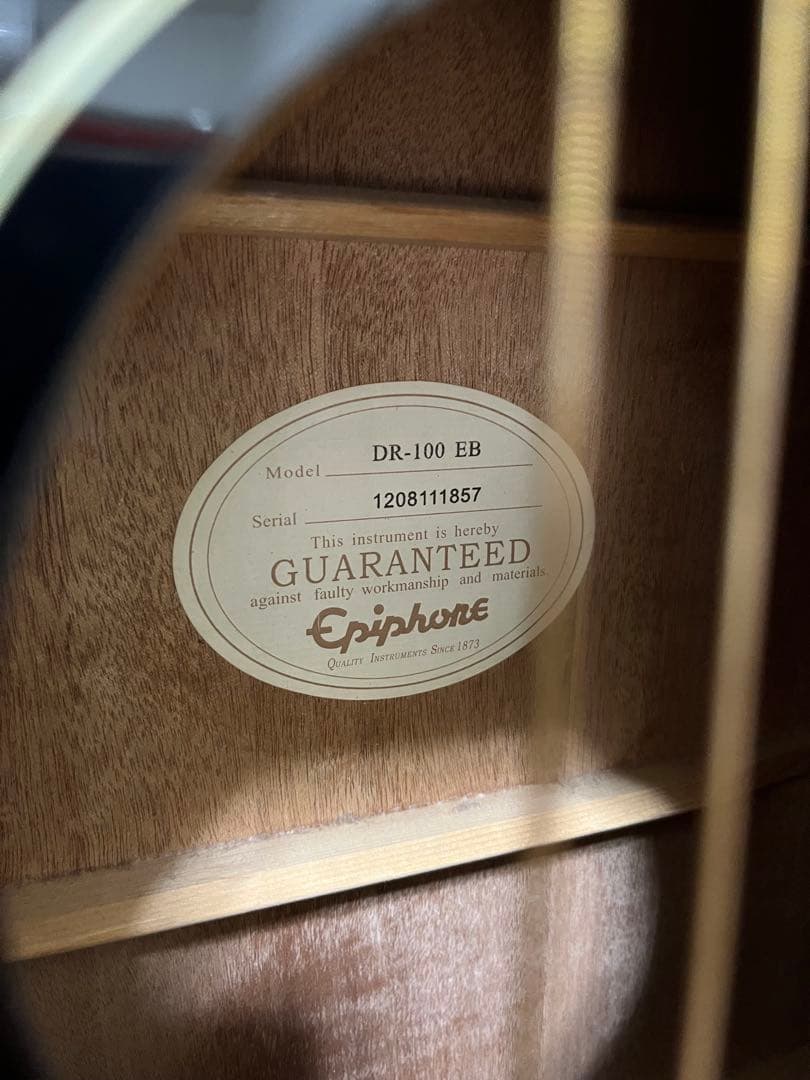 leolily様 Epiphone アコースティックギター DR-100 EB