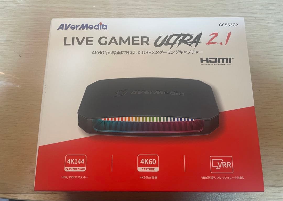 【新品】AVERMEDIA GC553G2 [ゲームキャプチャー]