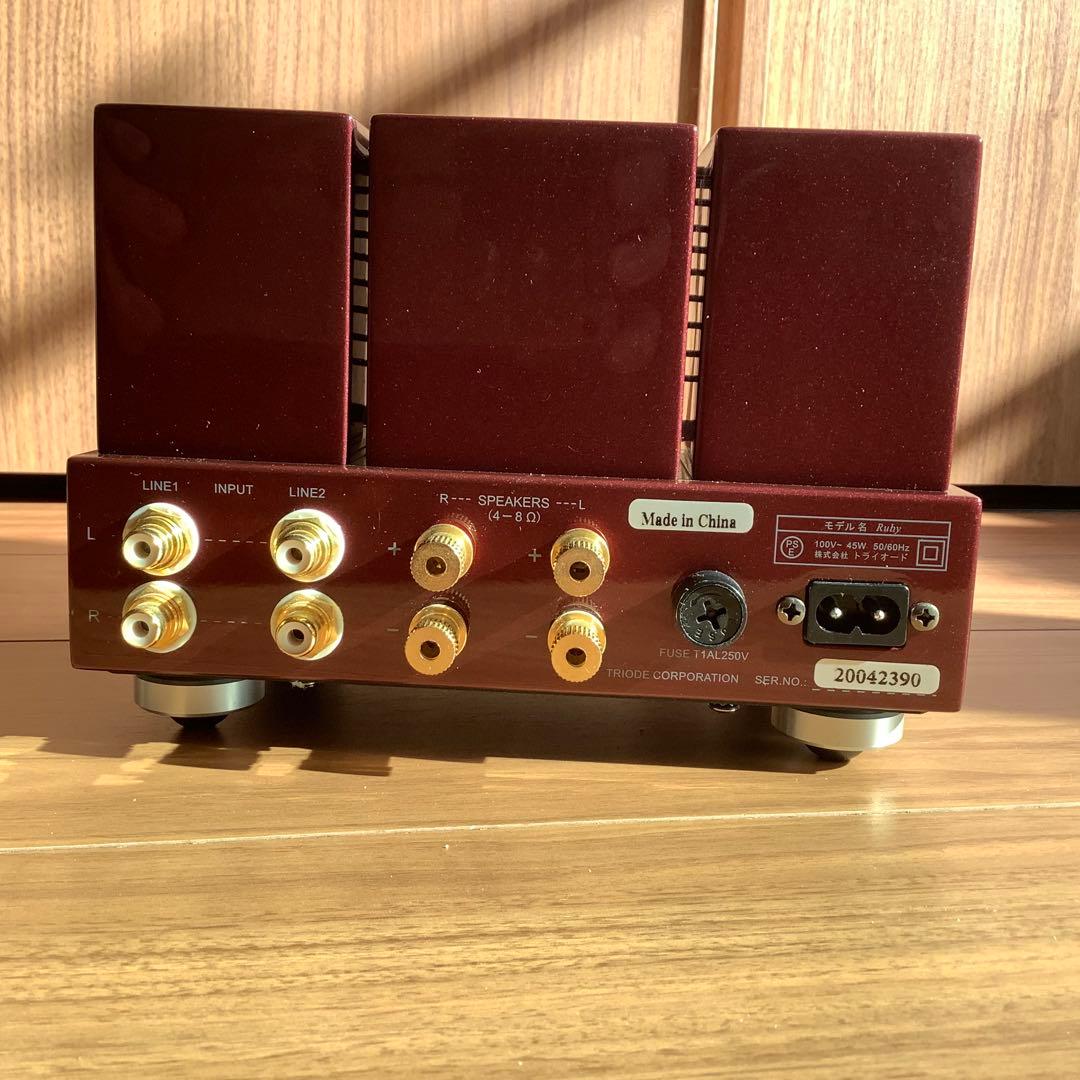 真空管アンプ Ruby