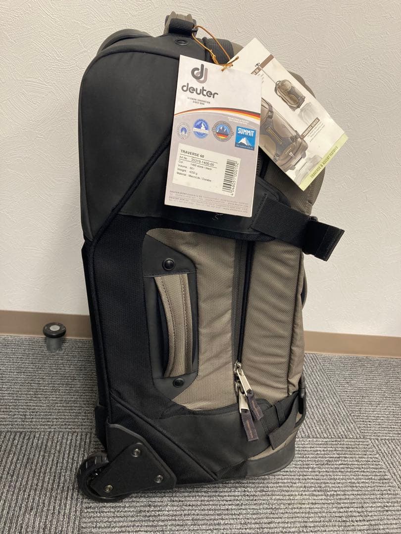 【新品未使用】Deuter カーキ スーツケース 旅行 登山バッグ 容量60L◇