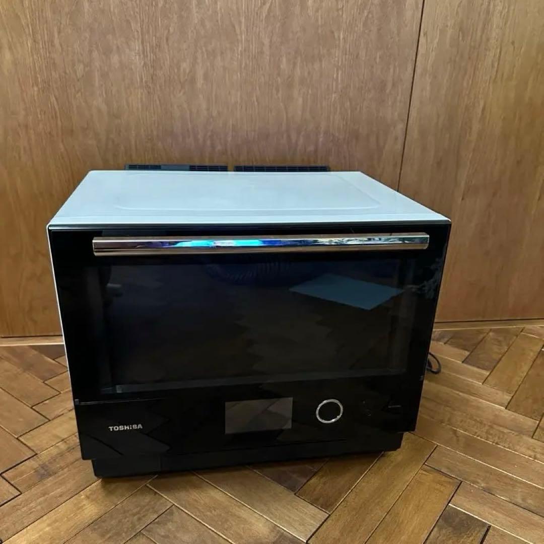 過熱水蒸気オーブンレンジ TOSHIBA 東芝 ER-PD7000 ホワイト色