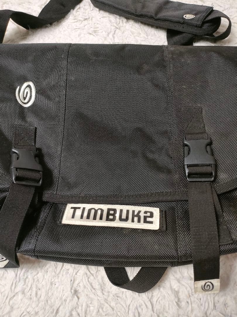 めいどちゃん　TIMBUK2 ブラック メッセンジャーバッグ