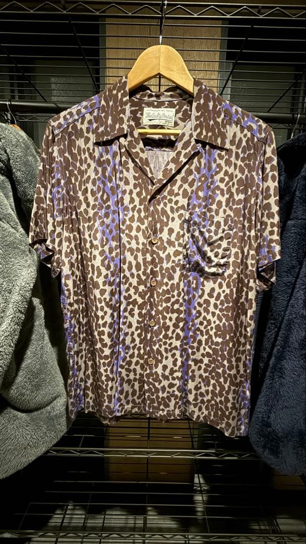 トップス WACKOMARIA LEOPARD HAWAIIAN SHIRT